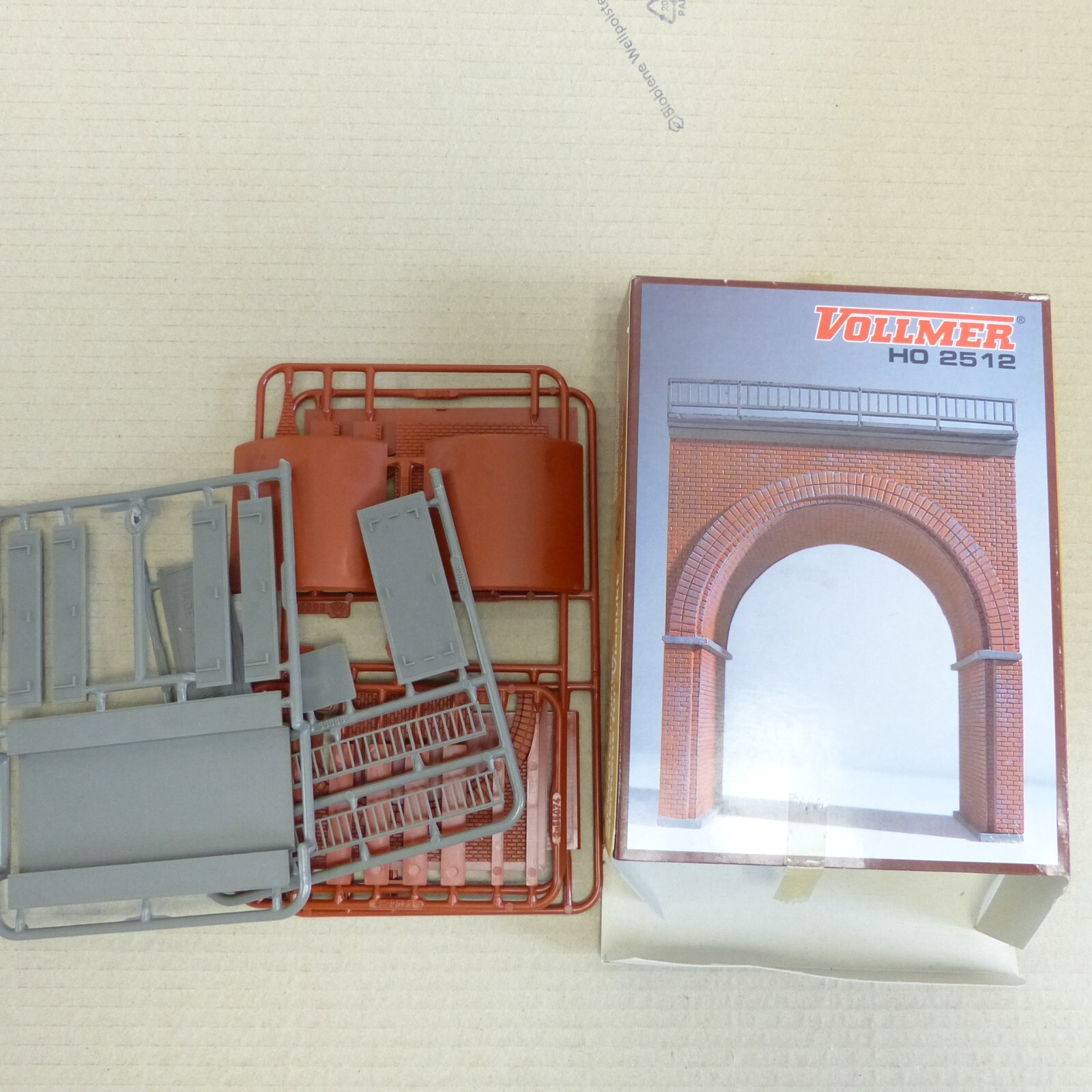 Vollmer H0 Bausatz 2512 Erweiterungselement für Viadukt in OVP EX3059 – Bild 3