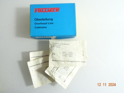Vollmer N 8003 Oberleitung Ausgleichsmuffe 7 Stück in OVP 3960
