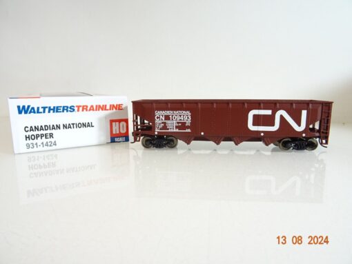 Walthers H0 931-1424 CAN Schüttgutwagen der CN in OVP neuwertig PR1996 – Bild 3