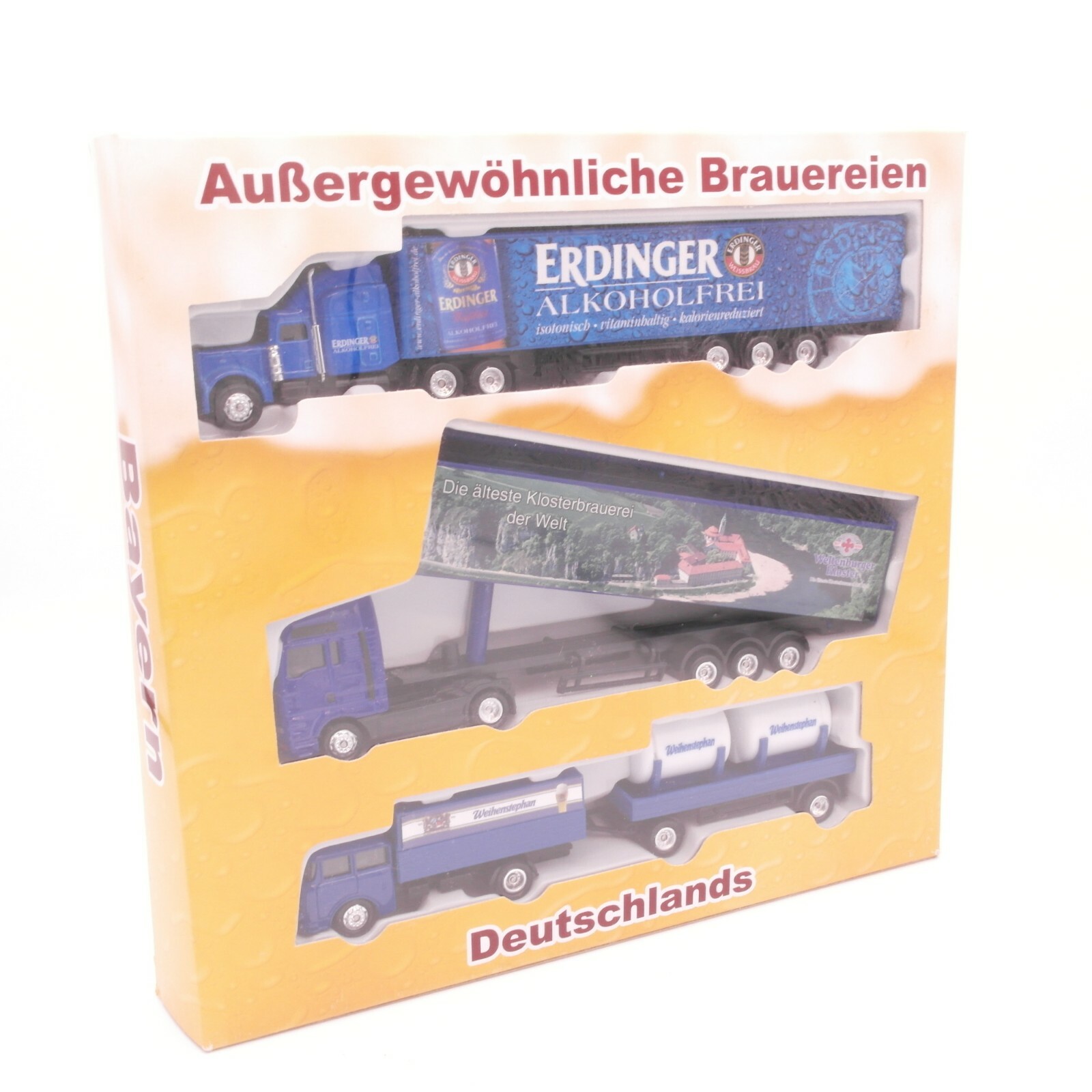 Werbemodell 1:87 Set Außergewöhnliche Brauereien Deutschland in OVP RT7297