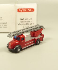Wiking 1:160 N 9624025 Magirus DL 25 h Drehleiter Feuerwehr in OVP EX6230