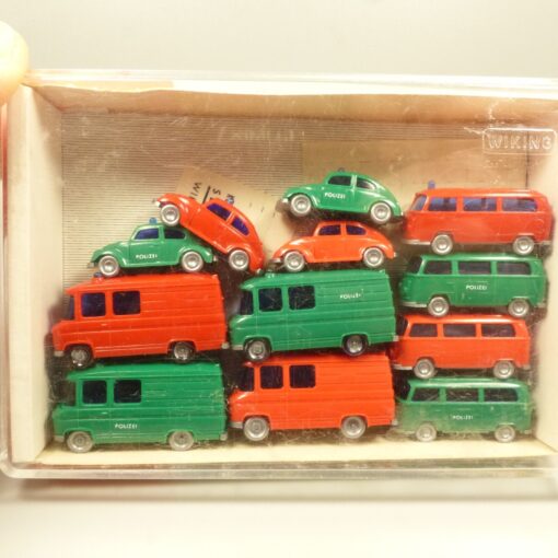 Wiking 1:160 Spur N Fahrzeug-Set 6 x Polizei und 6 x Feuerwehr in EVP EX6146