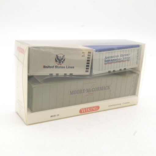 Wiking 1:87 0018 09 Zubehörpackung Container 3 Stück in OVP RR3316 – Bild 3