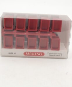 Wiking 1:87 0018 19 Zubehörpackung Stapelkisten in OVP RR3171