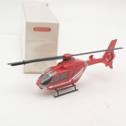 Wiking 1:87 022 05 40 Eurocopter EC 135 Hubschrauber Feuerwehr in OVP RR2892