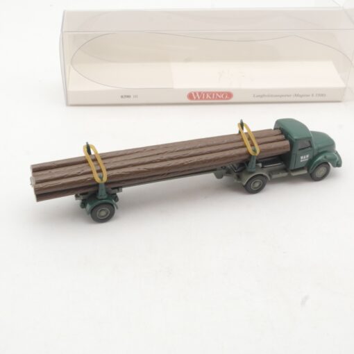 Wiking 1:87 0390 10 Magirus S 3500 Langholztransporter in OVP RR3338 – Bild 3
