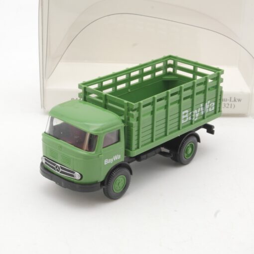 Wiking 1:87 0446 03 MB LP 321 Gitteraufbau-LKW BayWa in OVP RR3161