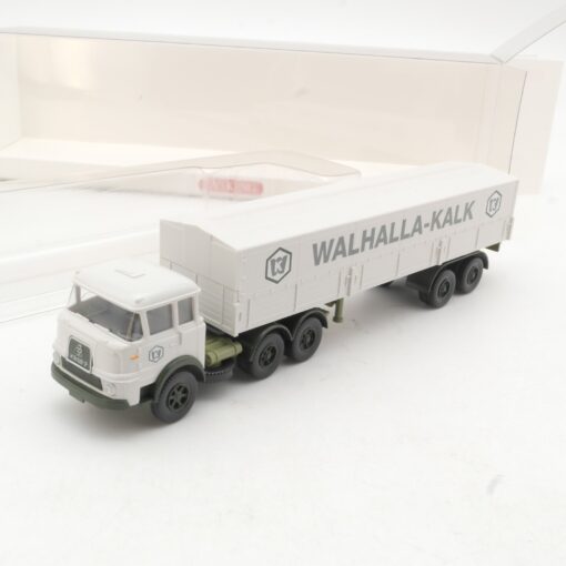 Wiking 1:87 0488 01 Krupp 806 Pritschensattelzug Walhalla Kalk in OVP RR3359