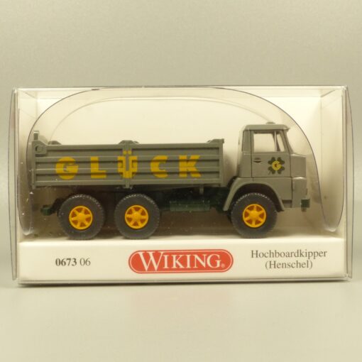 Wiking 1:87 067306 Henschel Hochbordkipper GLÜCK in OVP EX7186 – Bild 4