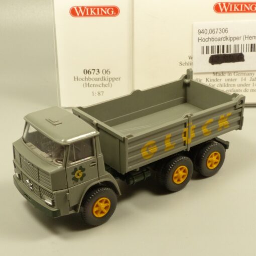 Wiking 1:87 067306 Henschel Hochbordkipper GLÜCK in OVP EX7186