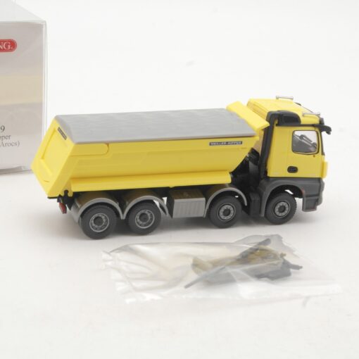 Wiking 1:87 067449 MB Arocs Meiller Muldenkipper in OVP RR3320 – Bild 3
