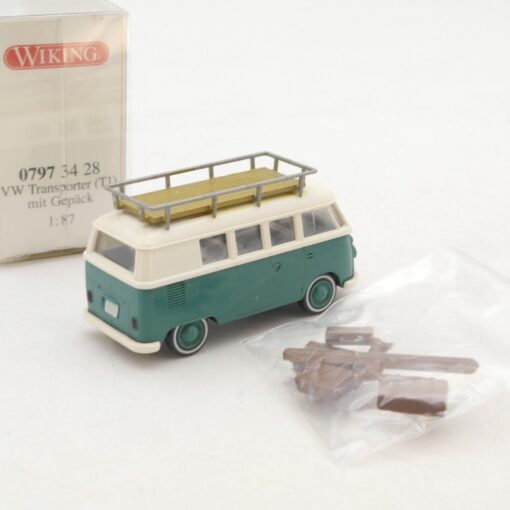 Wiking 1:87 0797 34 28 VW T1 Bus mit Dachaufbau neuwertig in OVP RG9202 – Bild 3