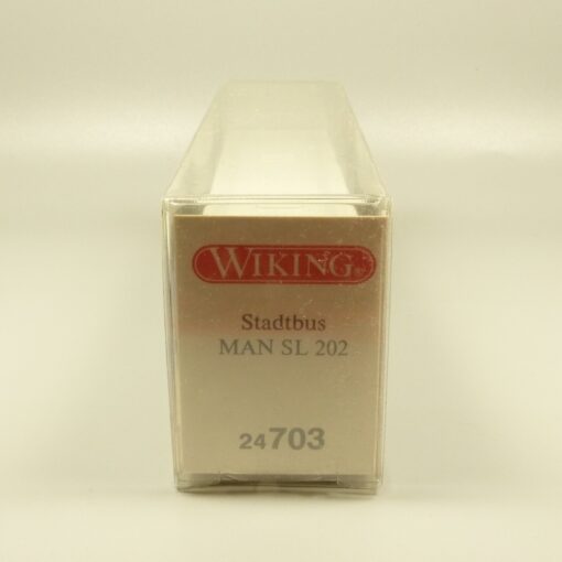 Wiking 1:87 24703 MAN SL 202 Stadtbus zweifarbig in OVP EX5971 – Bild 5