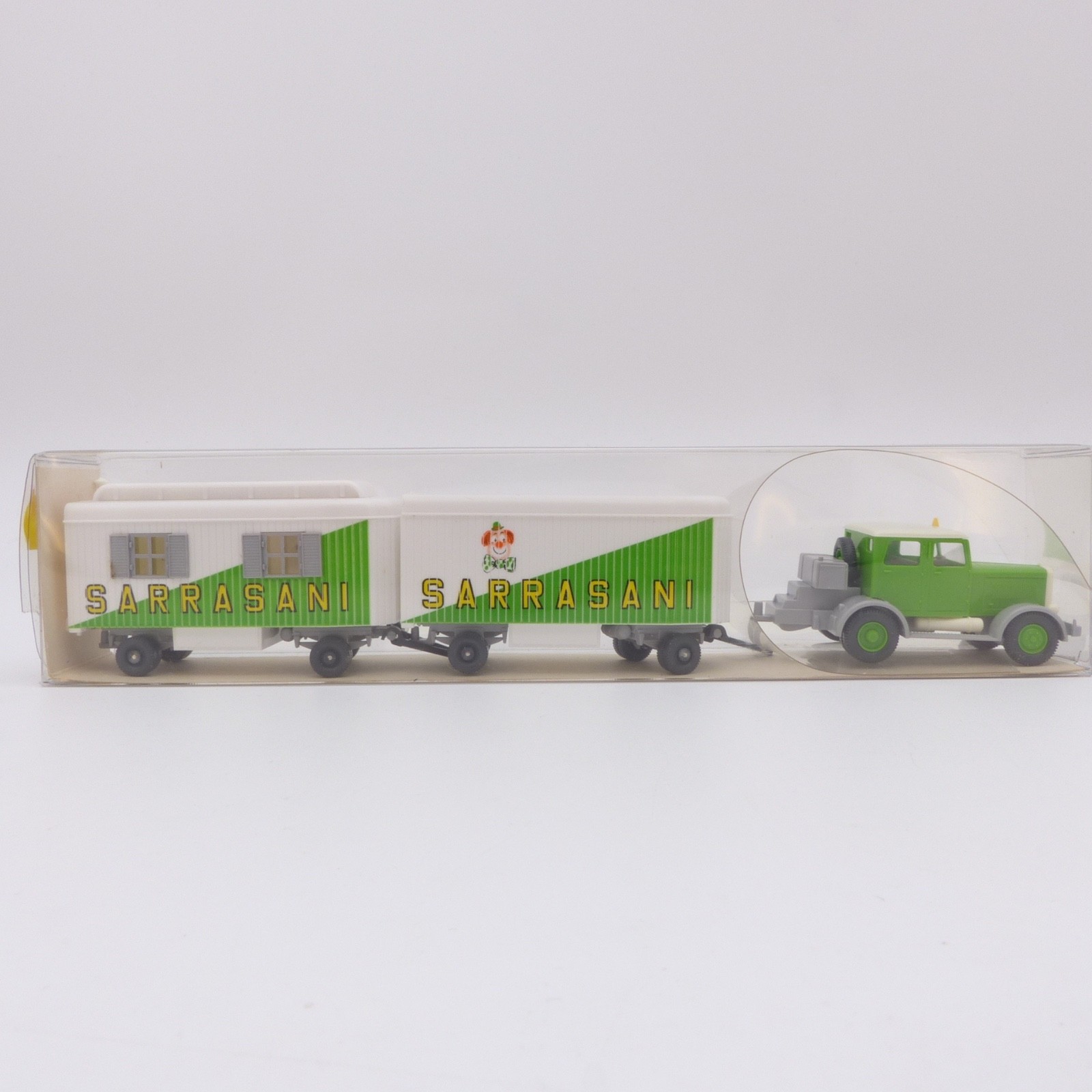 Wiking 1:87 29853 Hanomag ST 100 mit 2 Zirkusanhängern SARRASANI in OVP EX8214 – Bild 3
