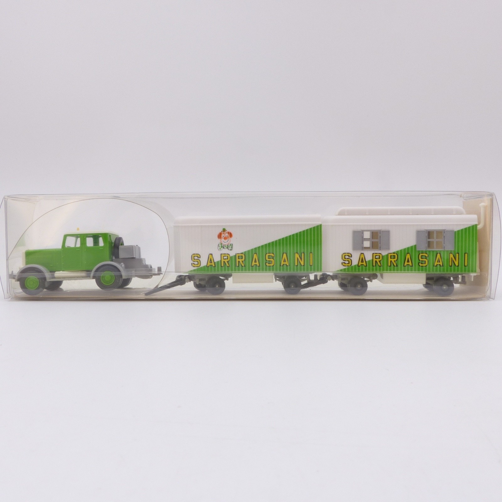Wiking 1:87 29853 Hanomag ST 100 mit 2 Zirkusanhängern SARRASANI in OVP EX8214