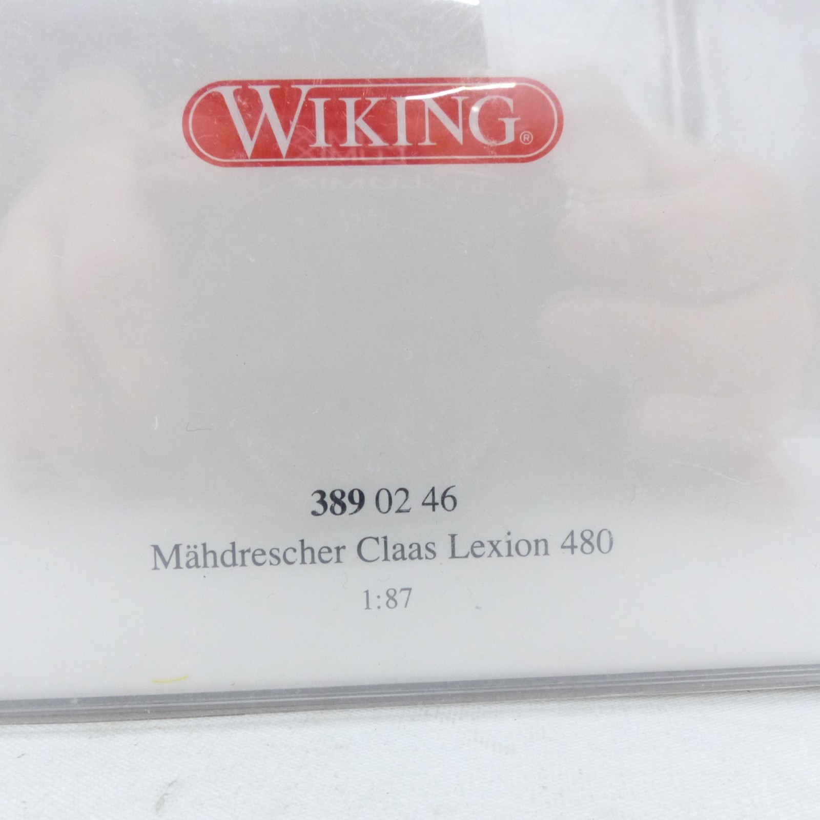 Wiking 1:87 3890246 Mähdrescher Claas Lexion 480 silber in OVP EX8484 – Bild 4