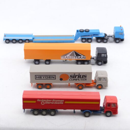 Wiking 1:87 4er-Pack MAN Sattelzug Modelle in Tüte siehe Bilder o. EX6980 – Bild 3