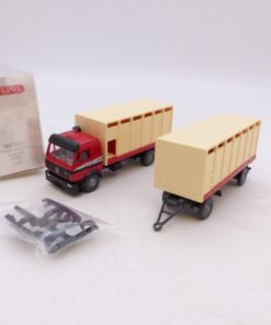 Wiking 1:87 565 02 31 MB Mercedes Benz Hängerzug Viehtransport in OVP RG4012