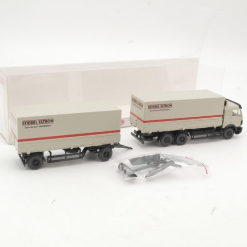 Wiking 1:87 571 03 36 MAN Wechselpritschen-Lastzug Stiebel Eltron in OVP RR2897 – Bild 3