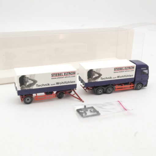 Wiking 1:87 5710638 MAN TG-A XXL Hängerzug Stiebel Eltron in OVP RR3360 – Bild 3