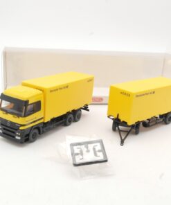 Wiking 1:87 5730639 MB Actros Wechselkofferlastzug Deutsche Post in OVP RR3305