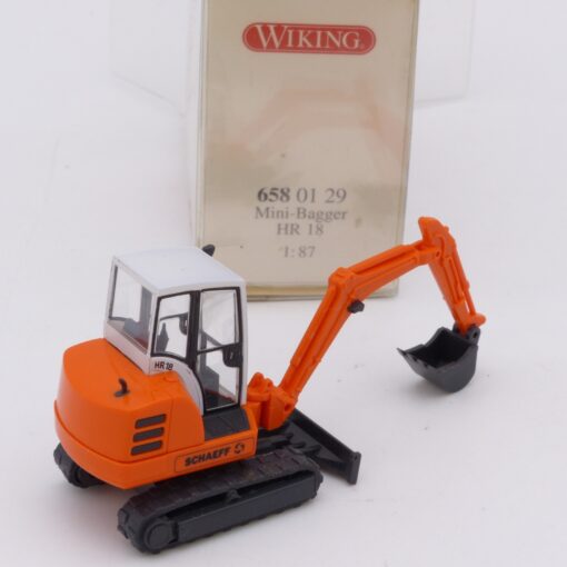 Wiking 1:87 6580129 Mini-Bagger HR 18 Schaeff kommunal in OVP EX7318 – Bild 3