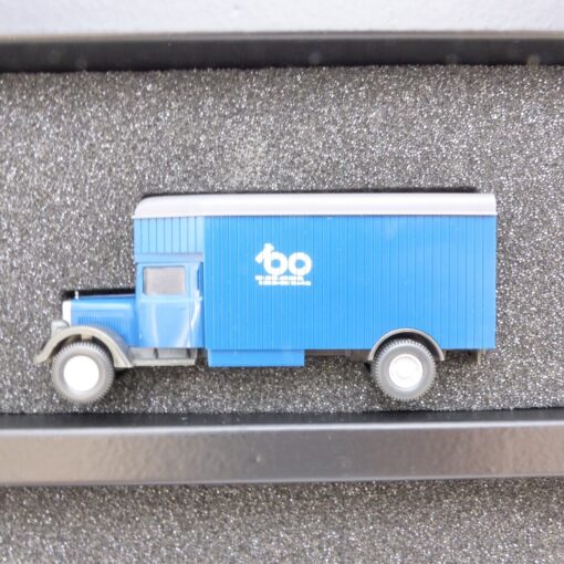 Wiking 1:87 6840641000 Set mit 3 Mercedes Benz LKW Modellen blau in OVP EX4127 – Bild 4