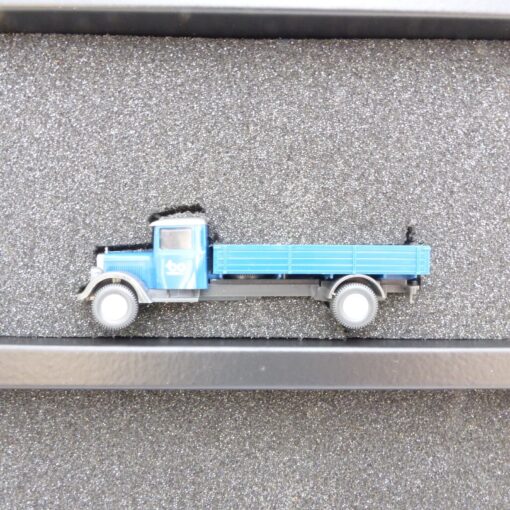 Wiking 1:87 6840641000 Set mit 3 Mercedes Benz LKW Modellen blau in OVP EX4127 – Bild 5