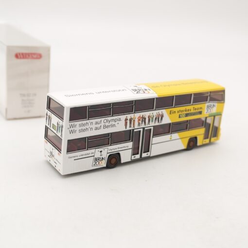 Wiking 1:87 7310239 MAN Berliner DD-Bus Berlin 2000 in OVP RR1776 – Bild 3