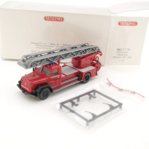 Wiking 1:87 862 37 39 Magirus DL 25h Feuerwehr Drehleiter in OVP RR1728