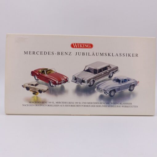 Wiking 1:87 9903850 Mercedes-Benz Jubiläumsklassiger 4er-Set in OVP EX6459