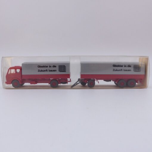 Wiking 1:87 GK Nr.: 455/9 Mercedes 1632 Hängerzug SOLARIS, in OVP EX2738