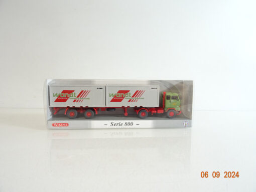 Wiking 1:87 H0 253845 Volvo F89 Containersattelzug Wandt neu in OVP TF1059