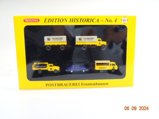 Wiking 1:87 H0 81-18 Edition Historica No. 4 Postbrauerei in OVP TF1031
