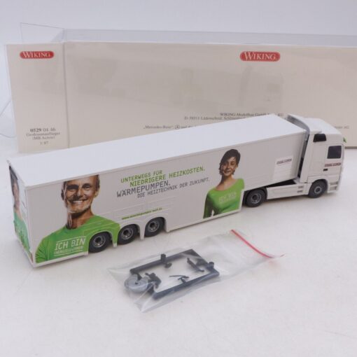 Wiking 1:87 Nr.: 05290446 MB Actros Sattelzug Stiebel Eltron, in OVP EB8327 – Bild 3