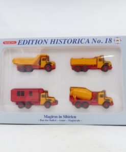 Wiking 1:87 PMS 172395 Magirus in Sibirien Bau der Baikal Amur in OVP EX8508