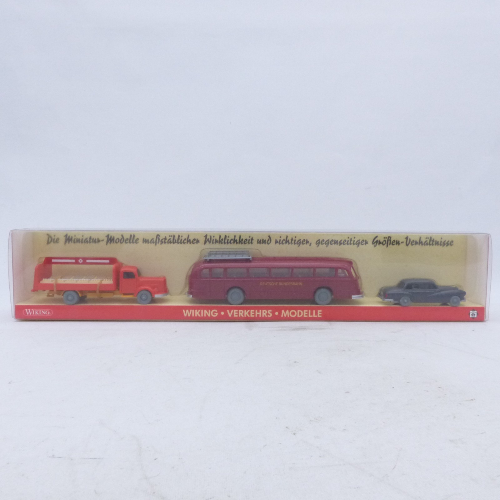 Wiking 1:87 PMS 178488 Ausgabe Nr.9 alte Verkehrs Modelle in OVP EX8465