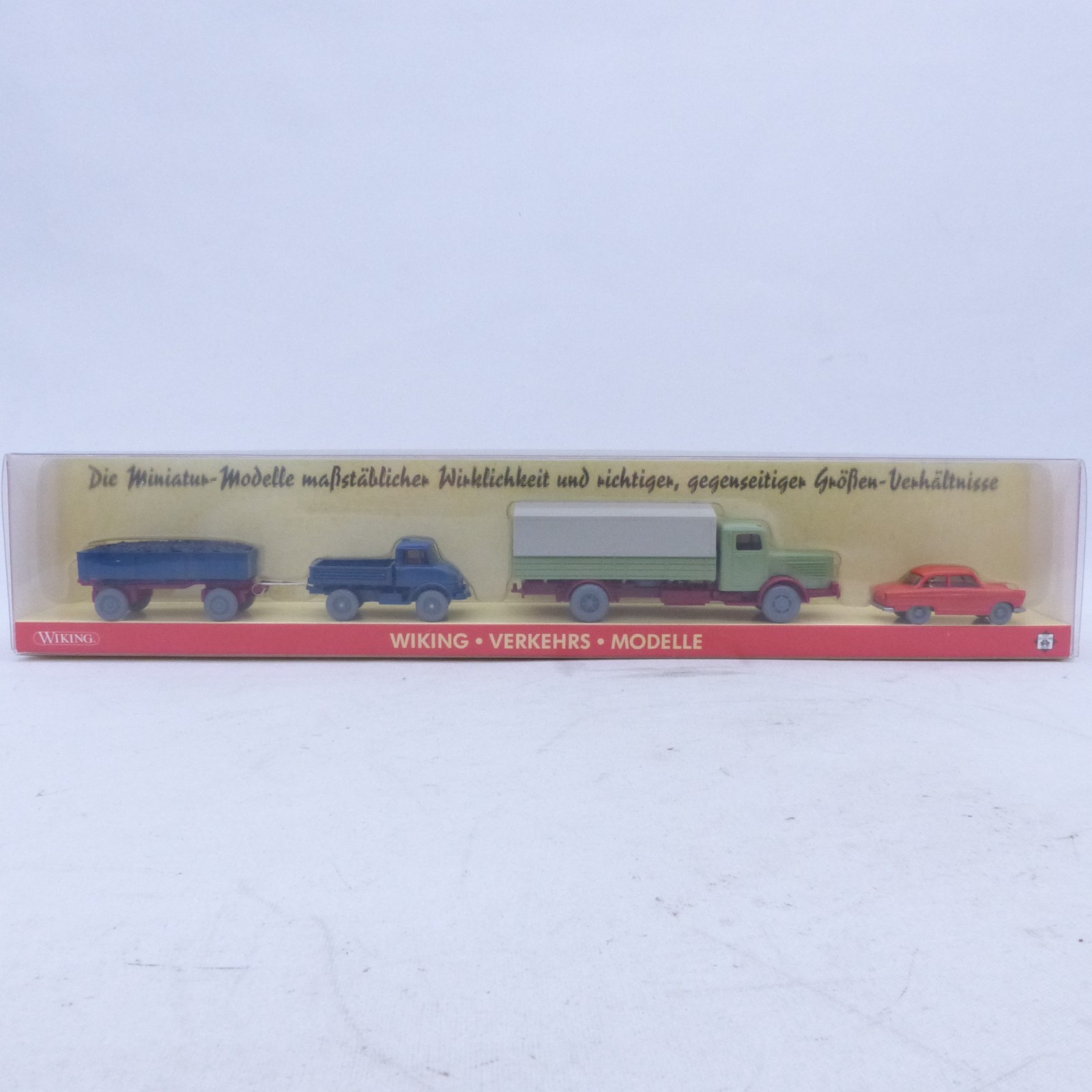 Wiking 1:87 PMS 189064 Ausgabe Nr.22 alte Verkehrs Modelle in OVP EX8473