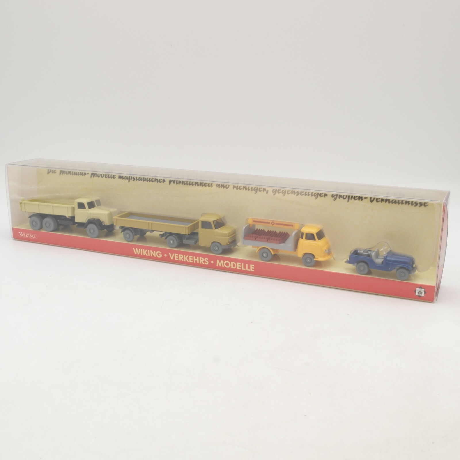 Wiking 1:87 PMS 192960 Verkehrs Modelle Ausgabe Nr. 33 neuwertig in OVP RG8792
