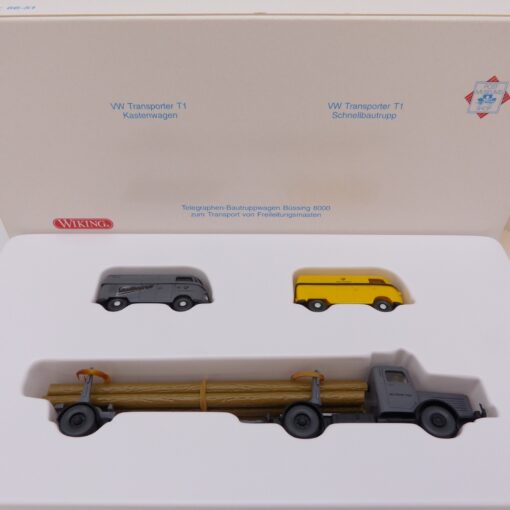 Wiking 1:87 PMS 66-51 Fahrzeuge der Deutschen Post im 3er-Set in OVP EX6465 – Bild 4