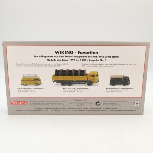 Wiking 1:87 PMS 81-58 Wiking Favoriten Post Ausgabe 1 neuwertig in OVP RG8603 – Bild 4