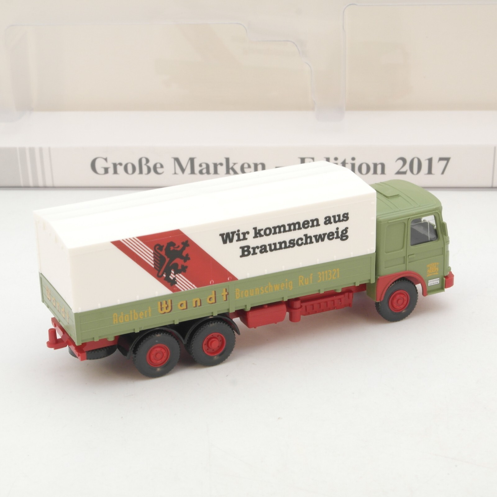 Wiking 1:87 PMS MAN Pritsche Wandt aus Edition 2017 in OVP RG8463 – Bild 3