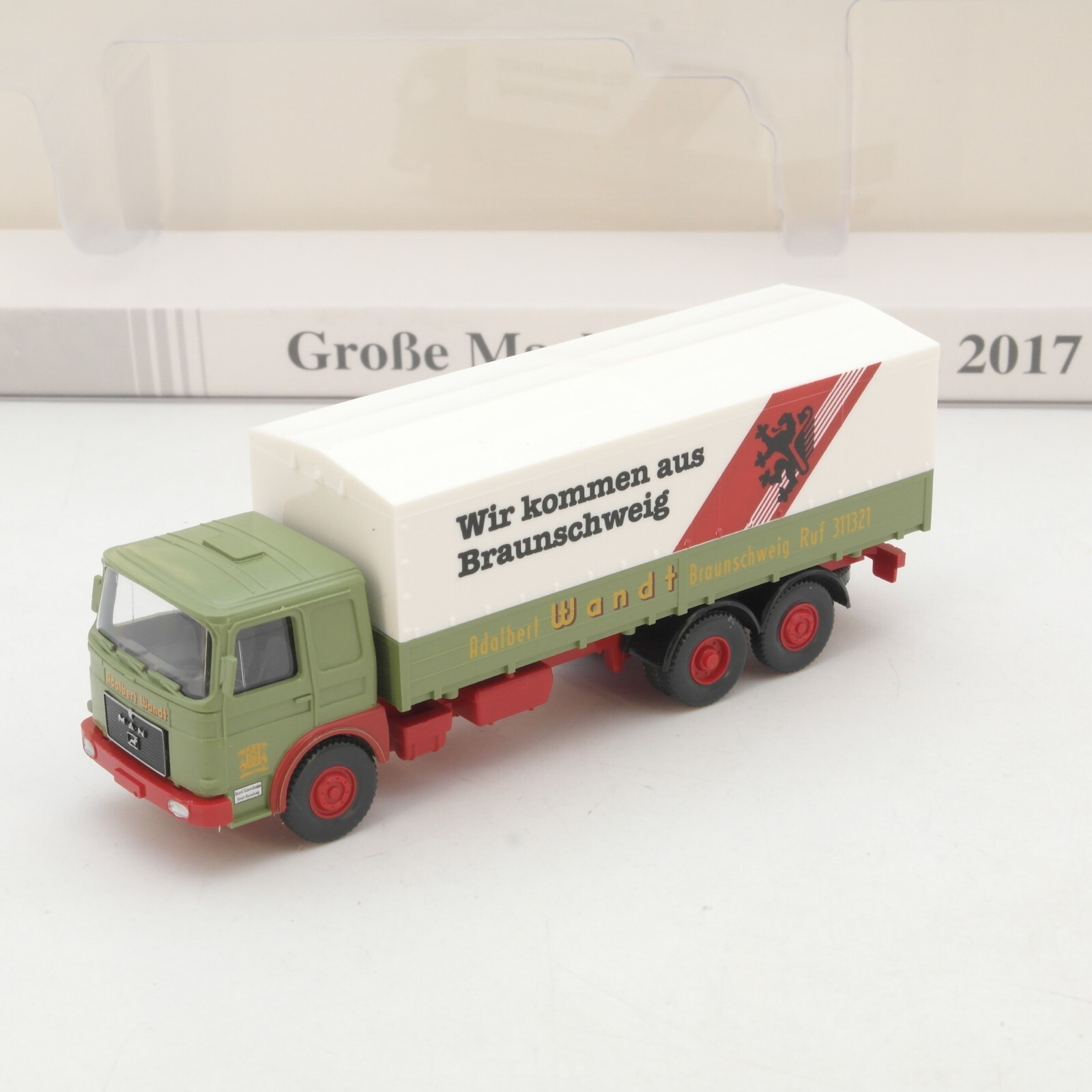 Wiking 1:87 PMS MAN Pritsche Wandt aus Edition 2017 in OVP RG8463