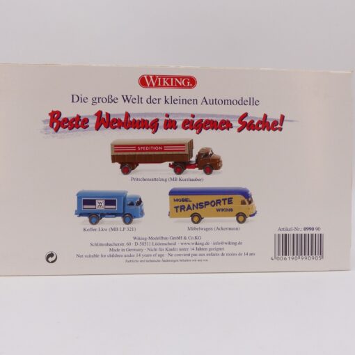 Wiking 1:87 Set 099090 Die große Welt der kleinen Automodelle in OVP EX6458 – Bild 3