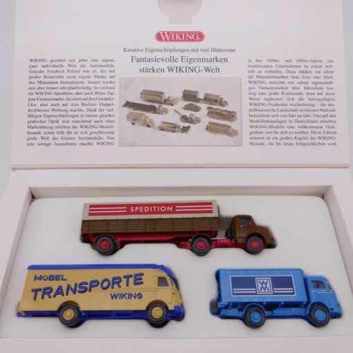 Wiking 1:87 Set 099090 Die große Welt der kleinen Automodelle in OVP EX6458 – Bild 4