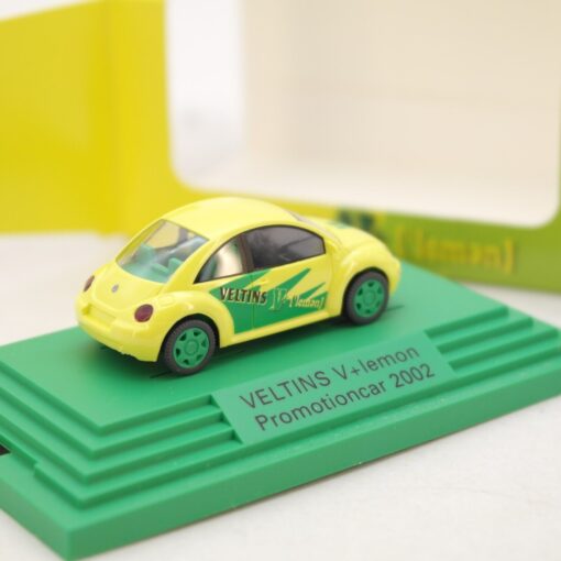 Wiking 1:87 VW New Beetle Veltins V + lemon 2002 in OVP RG4736 – Bild 3
