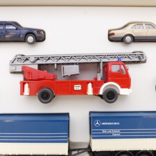 Wiking 1:87 Werbe-Set mit 6 Mercedes Benz Fahrzeugen in OVP EX4124 – Bild 5