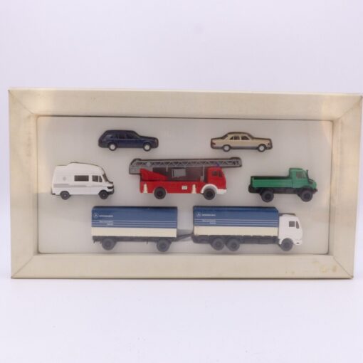 Wiking 1:87 Werbe-Set mit 6 Mercedes Benz Fahrzeugen in OVP EX4124