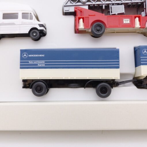 Wiking 1:87 Werbe-Set mit 6 Mercedes Benz Fahrzeugen in OVP EX4124 – Bild 7