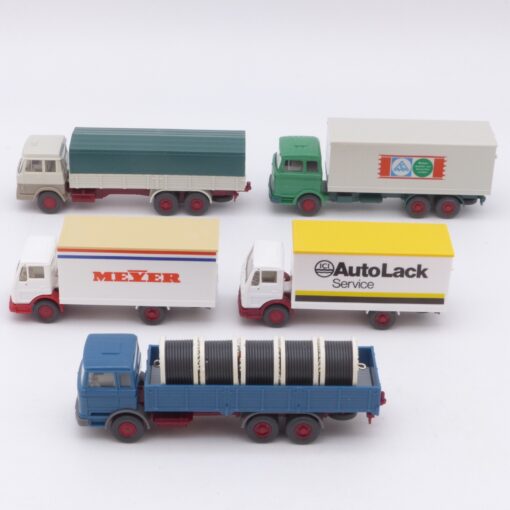 Wiking 1:87 diverse alte LKW Modelle im 5er Pack in Tüte siehe Bilder o. EX5763